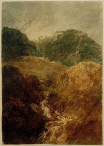 渓流：ダーウェントウォーター（？） 作： Joseph Mallord William Turner