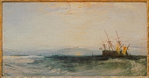 座礁 作： Joseph Mallord William Turner