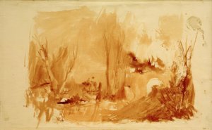 森の風景 作： Joseph Mallord William Turner