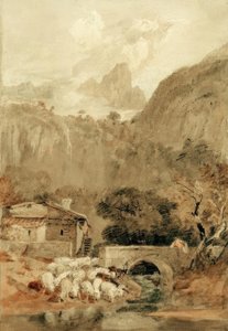 クリューズの谷からのエギレット 作： Joseph Mallord William Turner