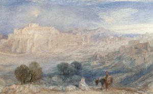 ベツレヘム–エジプトへの逃避 作： Joseph Mallord William Turner