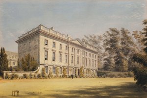 コーパスクリスティカレッジ、オックスフォード、 作： Joseph Mallord William Turner