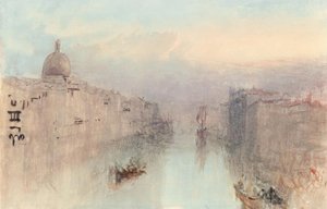 大運河とサンシメオネピッコロ 作： Joseph Mallord William Turner