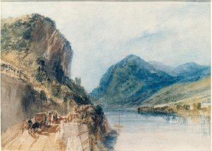 ドラゴンロック 作： Joseph Mallord William Turner