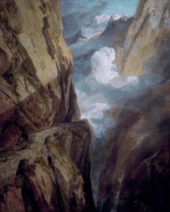 聖ゴッタルド峠 作： Joseph Mallord William Turner
