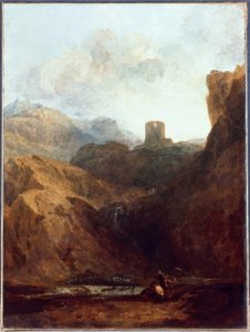 ドルバダーン城 作： Joseph Mallord William Turner