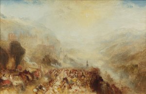 ハイデルベルク 作： Joseph Mallord William Turner