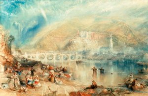 虹のハイデルベルク 作： Joseph Mallord William Turner