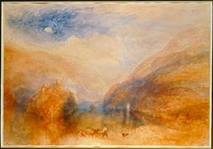ブリエンツ湖 作： Joseph Mallord William Turner