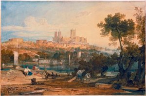ホームズ、ブレイフォードからリンカーン大聖堂 作： Joseph Mallord William Turner