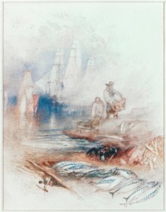 ビーチのサバ 作： Joseph Mallord William Turner