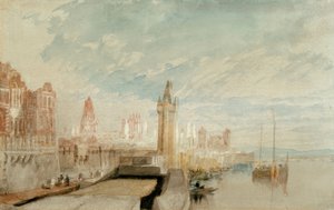 マインツ 作： Joseph Mallord William Turner