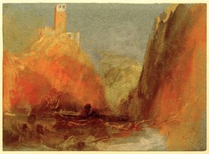 モーゼル（？） 作： Joseph Mallord William Turner