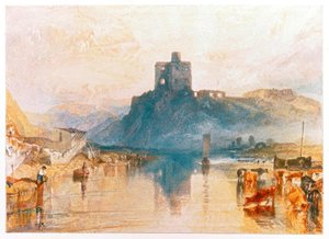 ツイード川沿いのノーハム城 作： Joseph Mallord William Turner