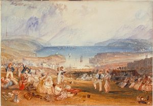 プリマス、デボンシャー 作： Joseph Mallord William Turner