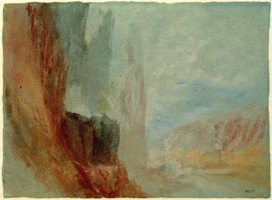ムーズの岩 作： Joseph Mallord William Turner