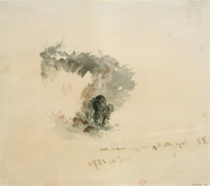 海、木、数字（？、キャンベルの詩作品用）、1837