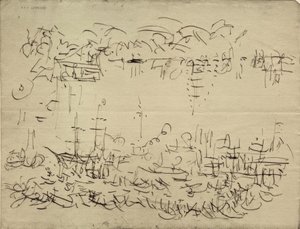 ルイフィリップの到着 作： Joseph Mallord William Turner