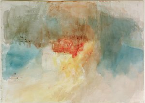 国会議事堂の焼却 作： Joseph Mallord William Turner