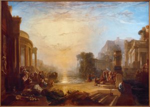 カルタゴ帝国の衰退 作： Joseph Mallord William Turner