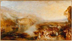 Wallhallaのオープニング 作： Joseph Mallord William Turner