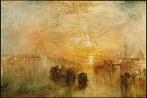 ヴェネツィア：ボールに行く（サンマルティーノ） 作： Joseph Mallord William Turner