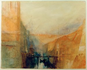 ヴェネツィア：アーセナル 作： Joseph Mallord William Turner