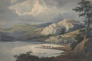 山の湖 作： William Turner of Oxford