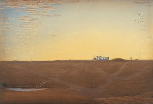 ストーンヘンジ - トワイライト 作： William Turner of Oxford