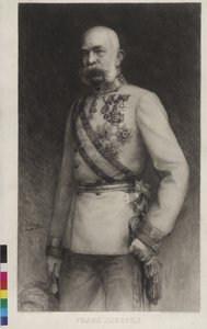 フランツ・ヨーゼフ1世の野戦大将服姿 作： William Unger