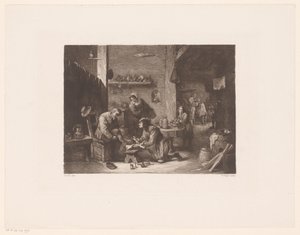 医者と床屋のインテリア 作： William Unger