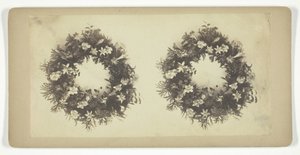 無題（花輪） 19世紀半ば   作： William W. Culver