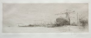 イギリスの動脈：クライド 作： William Walcot