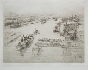 イギリスの動脈：タイン川 作： William Walcot