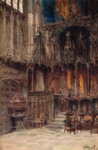 ヘンリー7世の礼拝堂、ウェストミンスター寺院、c1907。