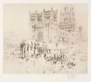 ダラム大聖堂 作： William Walcot