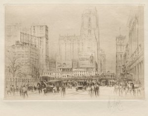 42 番街 NY 作： William Walcot