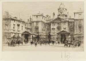 ロンドン セット: ホースガード 作： William Walcot