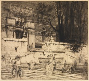 古代ローマの日々：貴族の家で 作： William Walcot