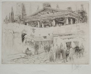 木星の最初の木造寺院 作： William Walcot