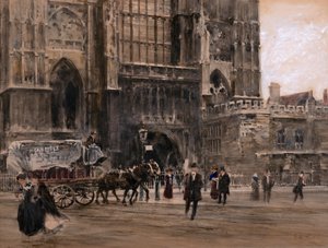 ウェストミンスター寺院 作： William Walcot