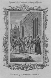 ヘイスティングス卿の死、1773年。 作： William Walker