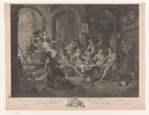 喫煙と飲酒の会社のあるインテリア フランダースの娯楽 (オブジェクトのタイトル) イギリスの主な絵画（シリーズ名） イギリスで最も重要な絵画 (シリーズタイトル) 作： William Walker