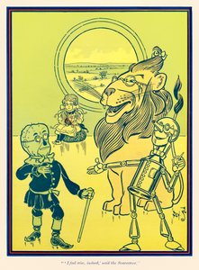 オズの魔法使い』（L.フランク・ボーム著）より「私は賢くなった気がするよ。 作： William Wallace Denslow