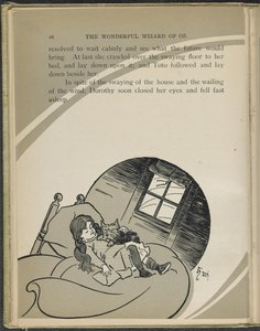 オズの魔法使い」（ライマン・フランク・ボーム作）の挿絵 作： William Wallace Denslow
