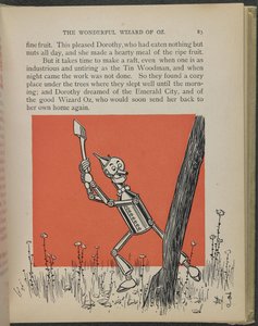 オズの魔法使い」（ライマン・フランク・ボーム作）の挿絵 作： William Wallace Denslow