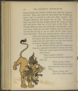 オズの魔法使い」（ライマン・フランク・ボーム作）の挿絵 作： William Wallace Denslow