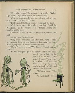 オズの魔法使い」（ライマン・フランク・ボーム作）の挿絵 作： William Wallace Denslow