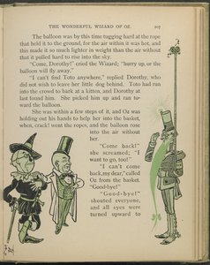 オズの魔法使い」（ライマン・フランク・ボーム作）の挿絵 作： William Wallace Denslow