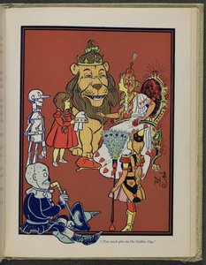 オズの魔法使い」（ライマン・フランク・ボーム作）の挿絵 作： William Wallace Denslow